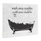 Stupell Industries Uplifting Bubble Bath Rhyme Canvas, design by Lettered and Lined